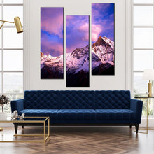Load image into Gallery viewer, 3  piece  Mount  Machapuchare  Fish  Tail  Nepal  artwork For Living Room

