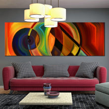 Load image into Gallery viewer, Abstract  Art  Composition  Forms  1  piece  wall  art For Living Room
