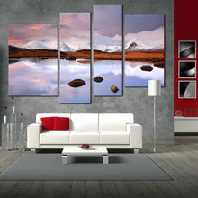 Load image into Gallery viewer, Glencoe Scottish mountains canvas wall art for home decor 
