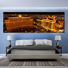 Load image into Gallery viewer, Las  Vegas  Strip  Skyline  twilight  1  piece  artwork  decor For Bedroom
