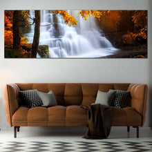 Load image into Gallery viewer, Mun  Daeng  Canvas  Print  White  Thailand  Waterfall  Living  Room  1  Piece  Canvas  Wall  Art In Living Room
