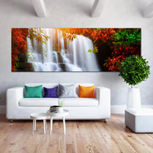 Load image into Gallery viewer, Mun  Daeng  Waterfall  In  Hin  Rong  Kla  National  Park  Thailand  panoramic  canvas  prints For Living Room
