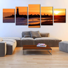 Load image into Gallery viewer, Santa Cruz Walton Lighthouse lighhouse ocean artwork canvas wall decor For Your Living room
