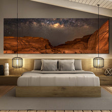 Load image into Gallery viewer, Thailand  Desert  Canvas  Wall  Art  Brown  Sampanbok  Natural  Stone  Park  Canvas  Print  Grey  Sky  Milky  Way  Desert  Canvas  Set  Grand  Canyon  Mountain  Desert  Bedroom  1  Piece  Canvas For Bedroom
