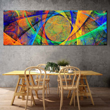 Load image into Gallery viewer, abstract  fractal  canvas  wall  art  abstract  digital  oil  painting  canvas  artwork  colorful  abstract  3d  rendering  1  piece  canvas  print In Living Room
