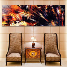 Load image into Gallery viewer, abstract  rendering  canvas  wall  art  orange  abstract  fractal  illustration  1  piece  canvas  black  abstract  artistic  graphics  canvas  print For Living Room

