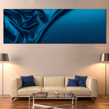 Load image into Gallery viewer, elegant  abstract  canvas  wall  art  blue  abstract  background  luxury  1  piece  canvas  artwork  luxurious  abstract  liquid  art  print In Living Room
