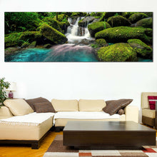 Load image into Gallery viewer, phu  tub  berk  mountain  stream  water  oversize  canvas  prints In Living Room
