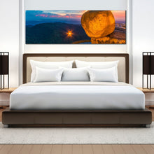 Load image into Gallery viewer, treasure  of  Buddhism  landscape  Golden  rock  Myanmar  scene  view  large  canvas  artwork For Bedroom
