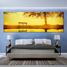 Load image into Gallery viewer, tree  bench  water  landscape  scene  wall  art  home  decor For Bedroom
